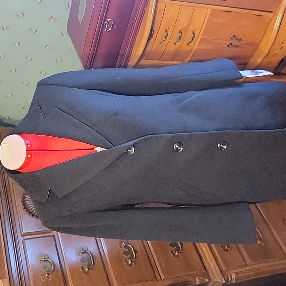 Woman's wool pea coat
